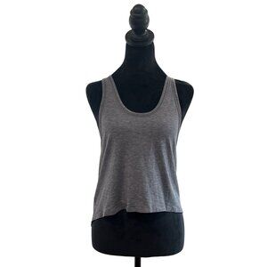 Lululemon Gray Racerback Tank Top Loose Fit Lightweight Size S